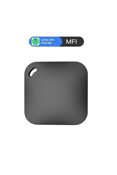 Choice black Smart Bluetooth GPS Tracker Work with Find My APP Anti Lose Reminder Device for Phone Tracker