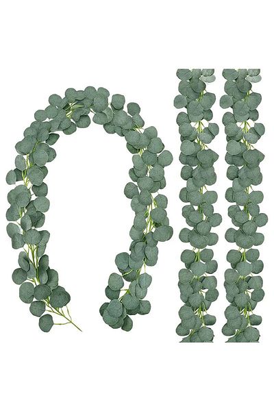 Choice green 200cm Artificial Ivy Leave Wall Hanging Silk Eucalyptus Outdoor garden ultraviolet proof Decor