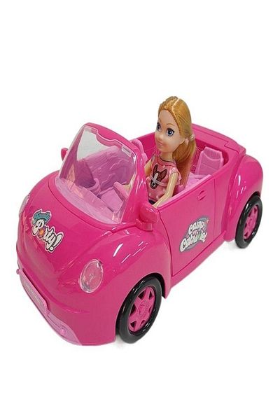 rexa Pop Pink Cabriolet – Stylish Convertible Toy Car for Kids with Fun Design