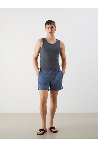 LC Waikiki Nou sezon Kisa Length Printed Men's Sea Sortu