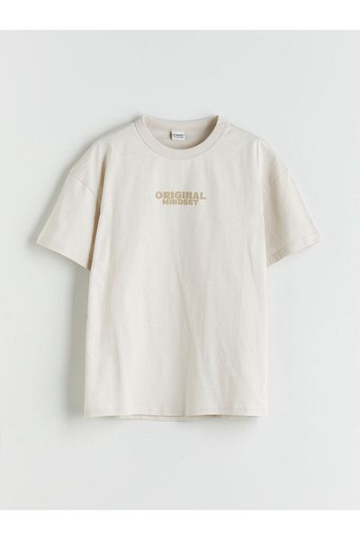 LC Waikiki Νέα σεζόν Crew Neck Boy's Tisort - S5LU77Z4