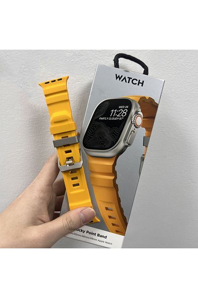 Choice S10 46mm YS Silicone Strap Sports Bracelet Band For iWatch Ultra2 Apple Watch 10/9/8/1/2/3/4/5/6/7 4