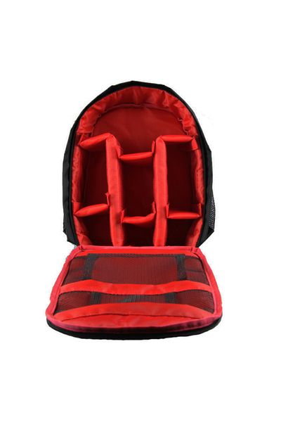 Choice Red Outdoor Camera Backpack Video Digital Shoulder Camera Bag Waterproof Photo Knapsack Case DSLR Fo