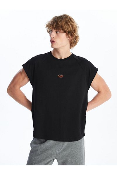 LC Waikiki New Season Dry-Tech Crew Neck Short Sleeve Men's Sports T-Shirt - S4G207Z8