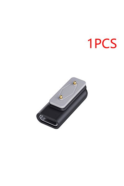 ALLOYSEED 1PCS Type C Charger Adapter Right Angle Charging Cable Converter Watch Charger Adapter for Samsung G