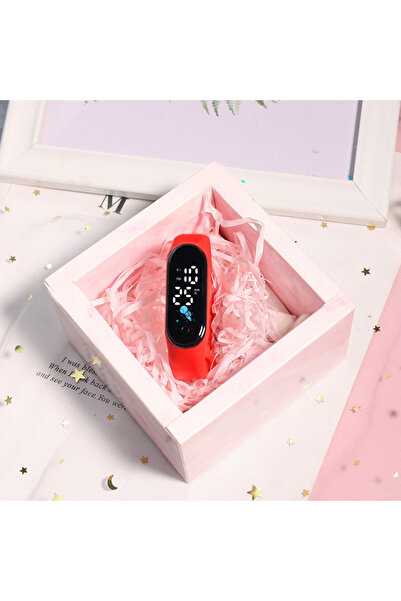 Choice red Astronaut Bracelet Watch LED Touch Boy and Girl Electronic Watch