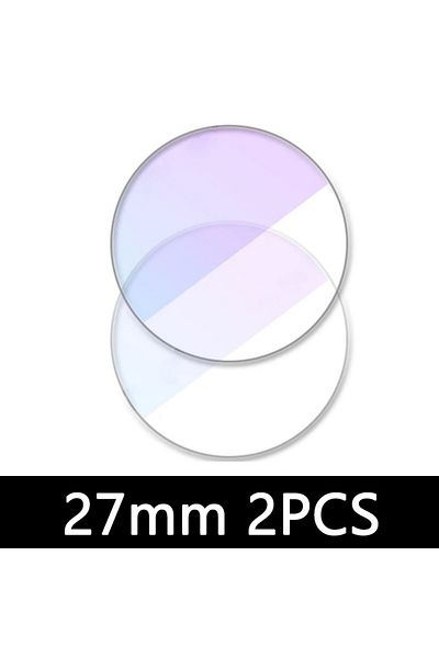 Choice 27MM 2Pcs Universal Round Tempered Glass Protective Film Screen Protector Cover For Armani Moto Xiao