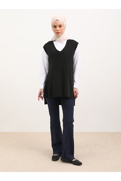 Por La Cara Knitwear Sweater - Black - Por La Cara
