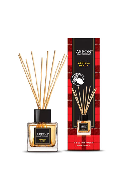 Areon Tartan Vanilla Black 50 Ml Bambu Çubuklu Oda Kokusu