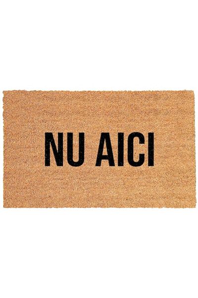 OEM Personalized Entrance Mat with Message - Not Here, 40x60 cm