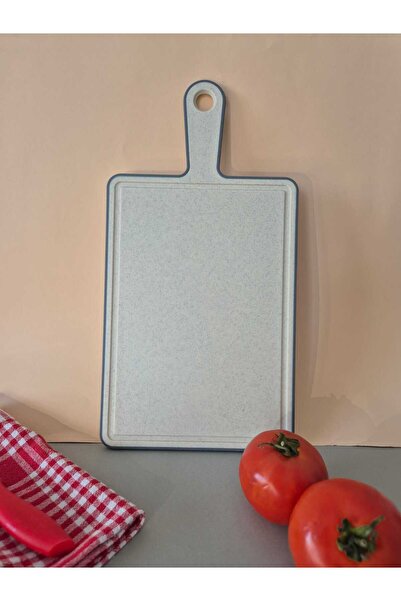 Gondol KAYMAZ KESİM PANOSU KESME TAHTASI VEGGİE G765 27 X 19 CM 7 MM KREM