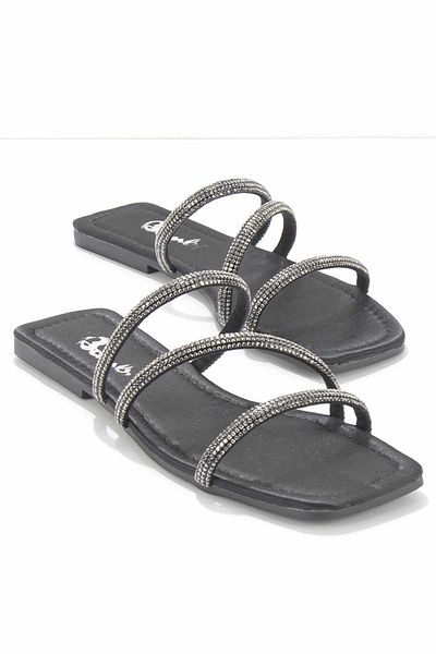 Bambi Black Women's Slippers K04137000238