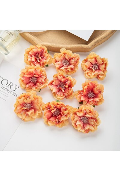 Choice28 10pieces color 15 10/30pcs Artificial Flowers Silk Peony Scrapbook D...