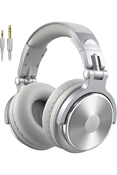 Oneodio سماعات رأس سلكية Pro 10 فوق الأذن، عالية الدقة، مزودة بمراقبة استوديو وسماعات رأس ستيريو DJ مع 50 مم