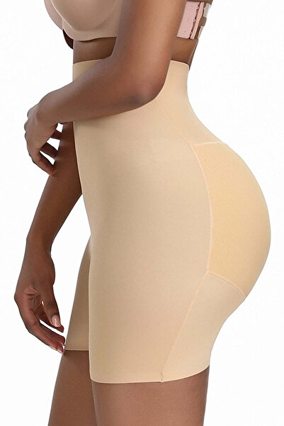 Linovit Push-up shaping panties, Buttlifter - Beige - Beige, M/L