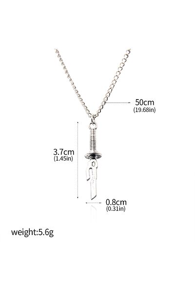 Choice N01054-02 فوشيغورو توجي سلسلة مفاتيح رمح السماء المقلوبة جوجوتسو كايسن نانامي كينتو سلاح بيندان