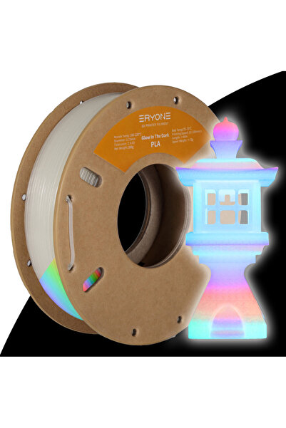 choice2 خيوط PLA المضيئة من Glow Rainbow Eryone 250G مقاس 1.75 مم، مادة طباعة...