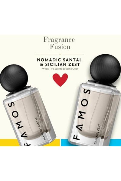 Famos Nomadic Santal Extrait de Parfum 100ml – Unisex Woody Oriental Fragrance