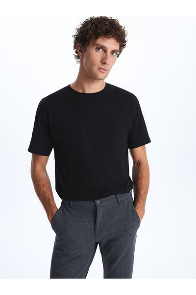 LC Waikiki New Season Crew Neck Βαμβακερό Ανδρικό Tisort - S41114Z8