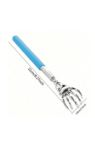 Choice4 BLUE Portable Extendable Back Scratcher Stainless Steel Telescoping B...