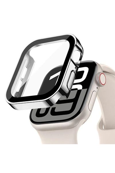 Choice 46mm Series 10 Plating Silver 15 Screen Protector for Apple Watch 10 Case 46mm 42mm 45mm 44mm 41mm 4