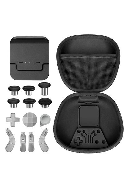 Choice Silvery kit For Xbox Elite Controller Series 2 Controller Carrying case kit Component Pack Replaceme