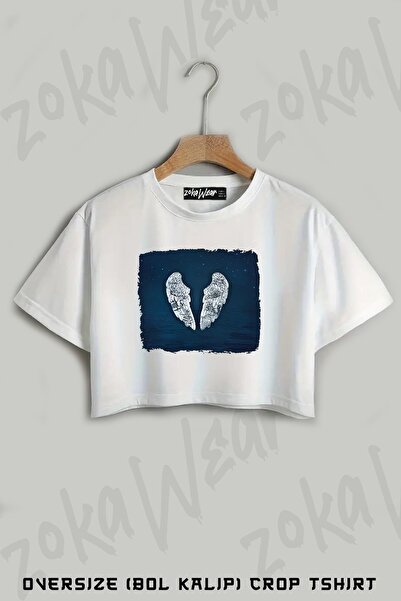 ZOKAWEAR Μπλουζάκι Coldplay v4 με στάμπα Oversize Crop