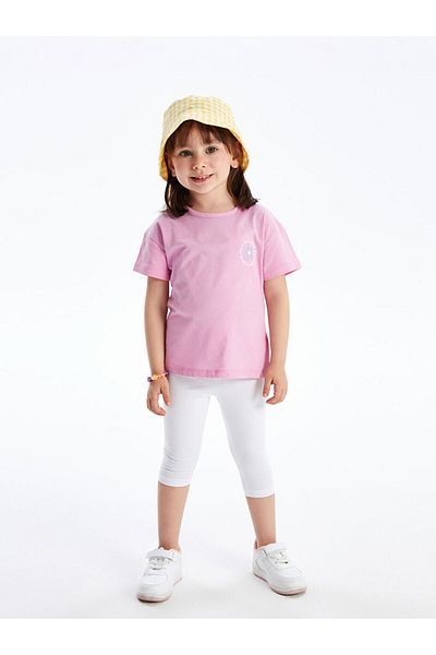 LC Waikiki New Season Baby Girl Basic κολάν με ελαστική μέση - S4DR96Z1