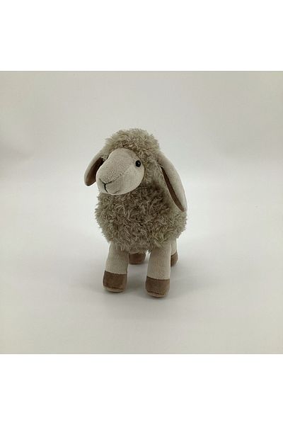 Choice 22cm Gray Children Soft White Sheep Plush Doll Baby Cute Animal Doll Girls Baby Stuffed Doll Home To