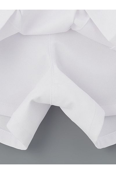 LC Waikiki White Elastic Waist Girl's Shorts Skirt