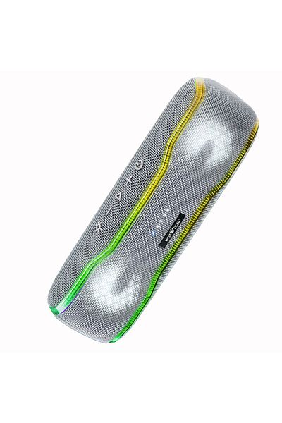 Choice Silver WISETIGER Bluetooth Speaker Outdoor IPX7 Waterproof 25W BT5.3 Loudspeaker Stereo Surround Spe