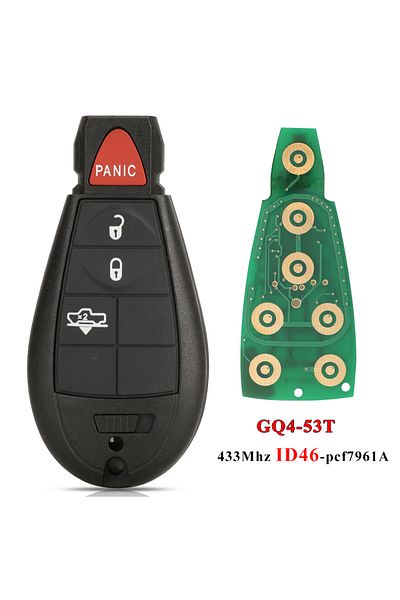 Choice Circuit Board Jingyuqin Gq4-53t Fobik Remote Car Key 433mhz Id46-pcf7961a Chip For Dodge Ram 1500 25