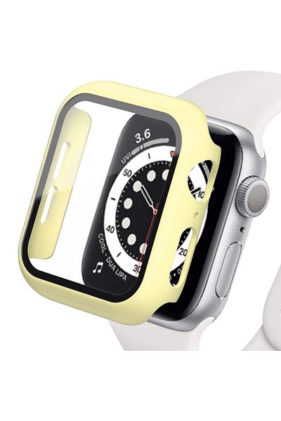 Choice Series 7-8-9 41mm Yellow 22 Tempered Glass+cover For Apple Watch Accessories 45mm 41mm 44mm 40mm 42m