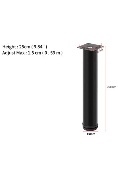 Choice 25cm 4pcs 5-30cm Stainless Steel Furniture Legs Metal Adjustable Legs，for Cabinet Table Legs Sofa Fe