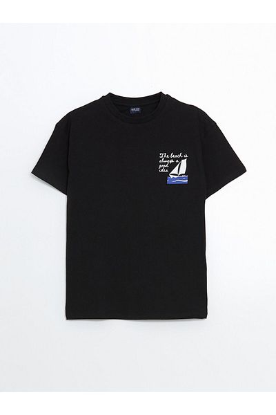 LC Waikiki Tricou pentru băiat cu gât crew New Season - S5IU36Z4