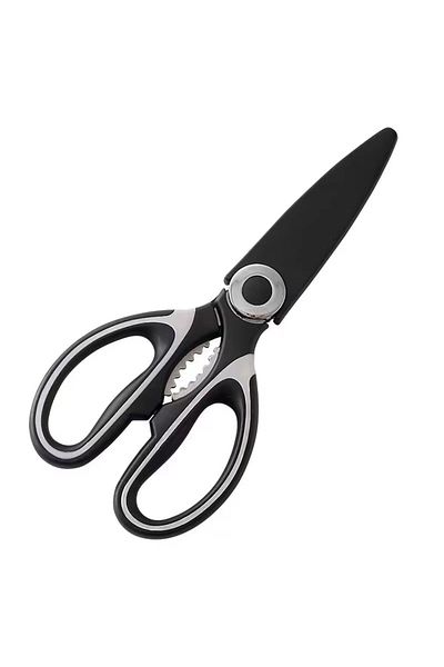 Choice scissor Black Stainless Steel Kitchen Scissors Multifunctional Household Chicken Bone Scissors With