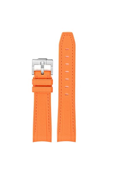 Choice 20mm Orange Orange Watch Band for Omega X Swatch Joint MoonSwatch Strap for Seamaster 300 Men Women