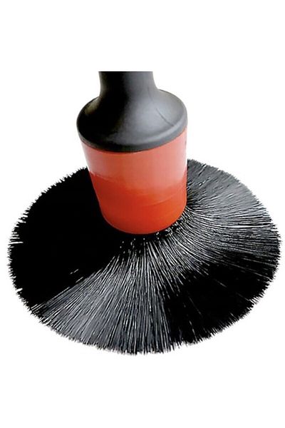 OEM Set of 5 brushes with soft synthetic bristles + microfiber cloth for car detailing