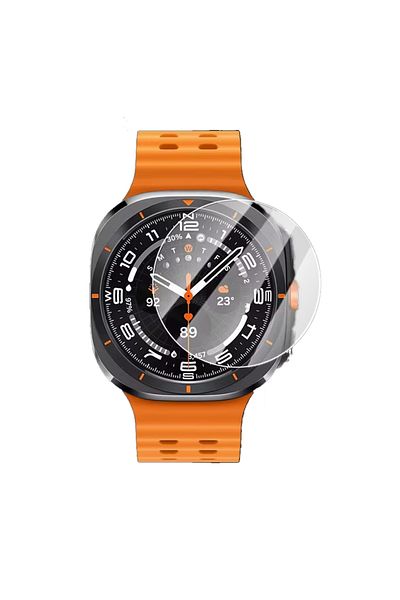 Choice 2 PCS Galaxy Ultra 47mm Tempered Glass Screen Protector For Samsung Galaxy Watch Ultra 47mm Full Cov