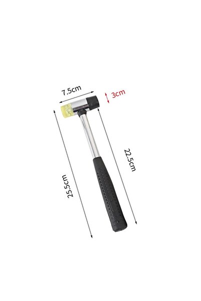 choice2 30MM Double Face Soft Tap Hammer 25/30/35/40/45mm Multifunctional Gla...