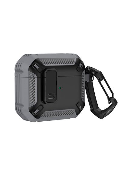 Choice For Airpods Pro Gray Black Luxury TPU+PC Switch Earphone Case Box For Apple Airpods Pro 2 1 Shockpro