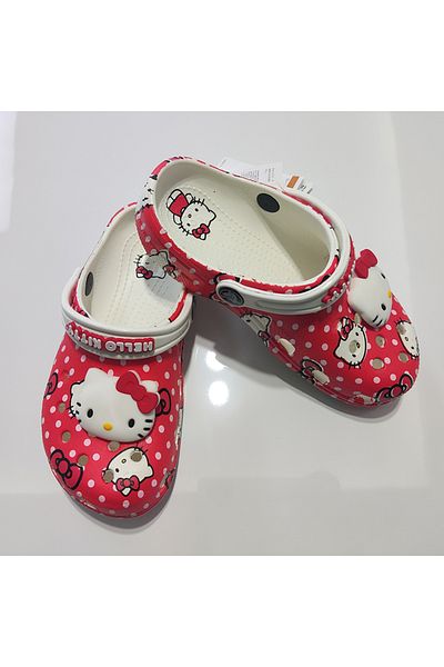 Miniso Children C12 Actual Photo Hello Kitty Co Branded Kt Hello Kitty Cave Shoes Slippers Summer Casual Re