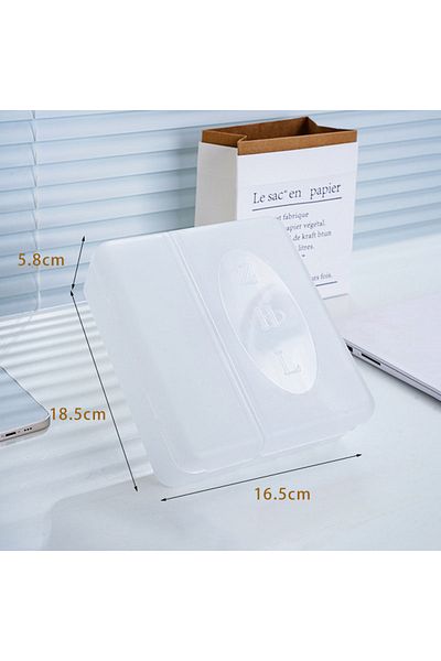 Choice WHITE Large Storage Box for Chargers, Cables, Adapters and Accessories with Customizable Dividers, C