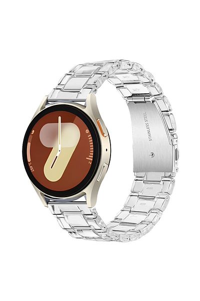Choice Galaxy Watch7 44mm Clear 20mm Clear Band For Samsung Galaxy Watch 7 40/44mm Women Bracelet For Galax