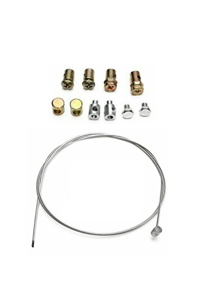 Vibra Tite Universal Throttle Clutch Cable Repair Kit Solderless Nipple With Sleeve Nut Set With Cable Lawnm...