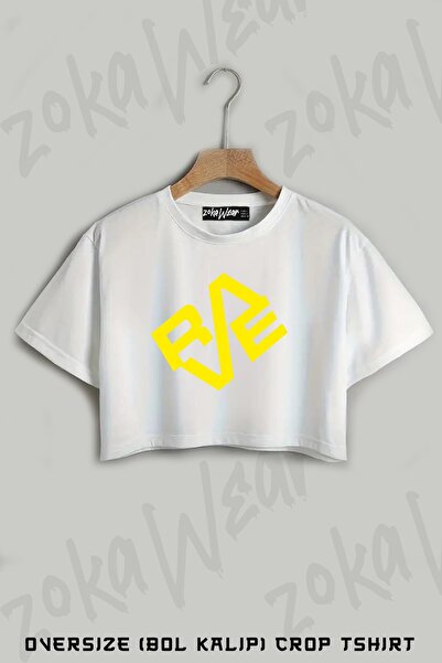 ZOKAWEAR Tricou oversize cu imprimeu Rave Edm Old Skool Techno Dance