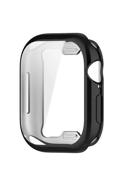 Choice 46mm C TPU Case for Apple Watch Series 10 Smart Band Full Cover Screen Protector With Cleaning cott