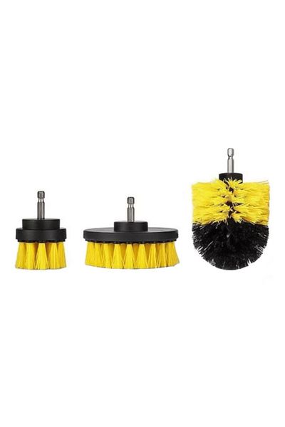 OEM Set of 3 AutoClean Brush cleaning brushes, for drill/self-tapping machine