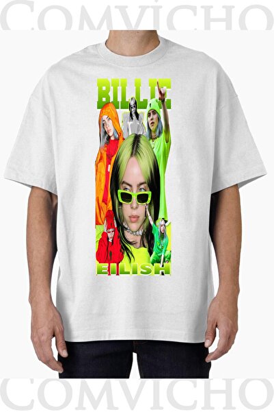 COMVİCHO تي شيرت مطبوع بتصميم Billee v7 للجنسين