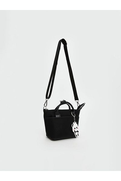 LC Waikiki Lcw Accessories Black Girl's Shoulder Bag with Removable Strap